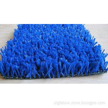 50mm Plastic Colourful Synthetic Turf Grass Waterproof Land